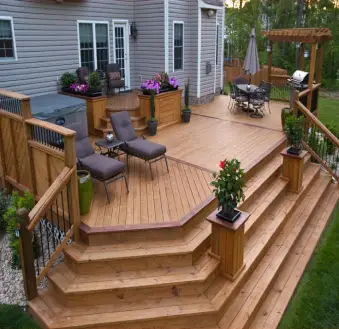 New outdoor flooring