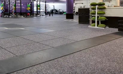 Trendy Rubber Flooring